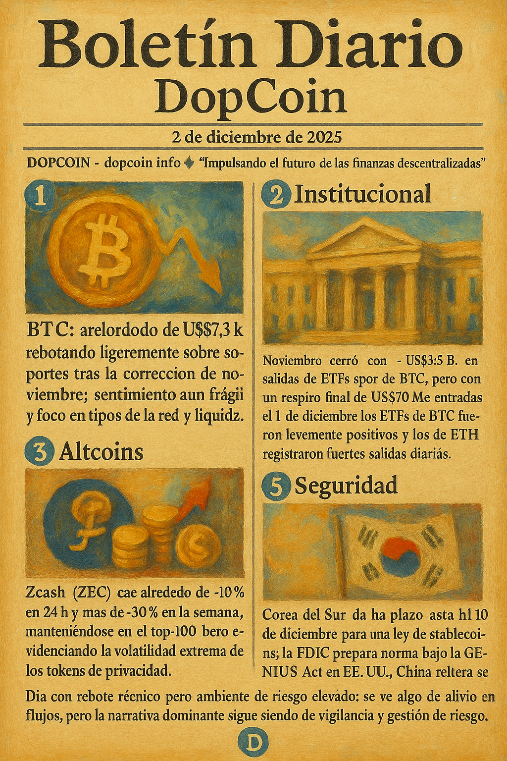 📆 2 de diciembre de 2025 DOPCOIN – dopcoin.info ➡️ “Impulsando el futuro de las finanzas descentralizadas”