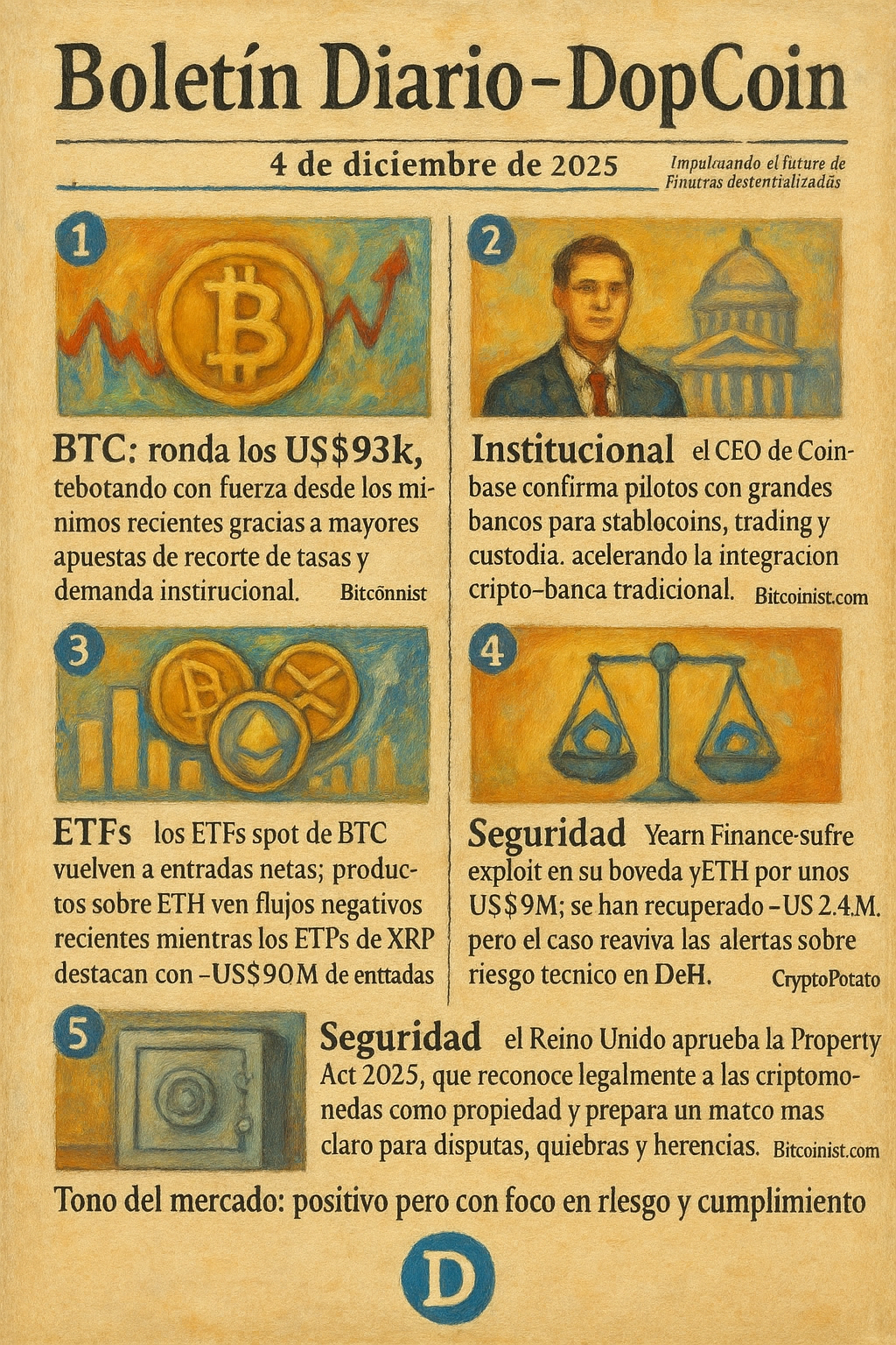 📆 4 de diciembre de 2025 DOPCOIN – dopcoin.info ➡️ “Impulsando el futuro de las finanzas descentralizadas”