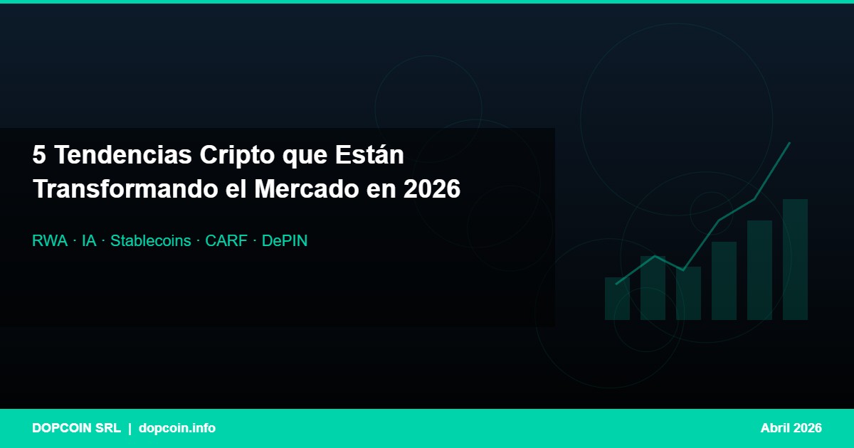 5 Tendencias Cripto que Están Transformando el Mercado en 2026